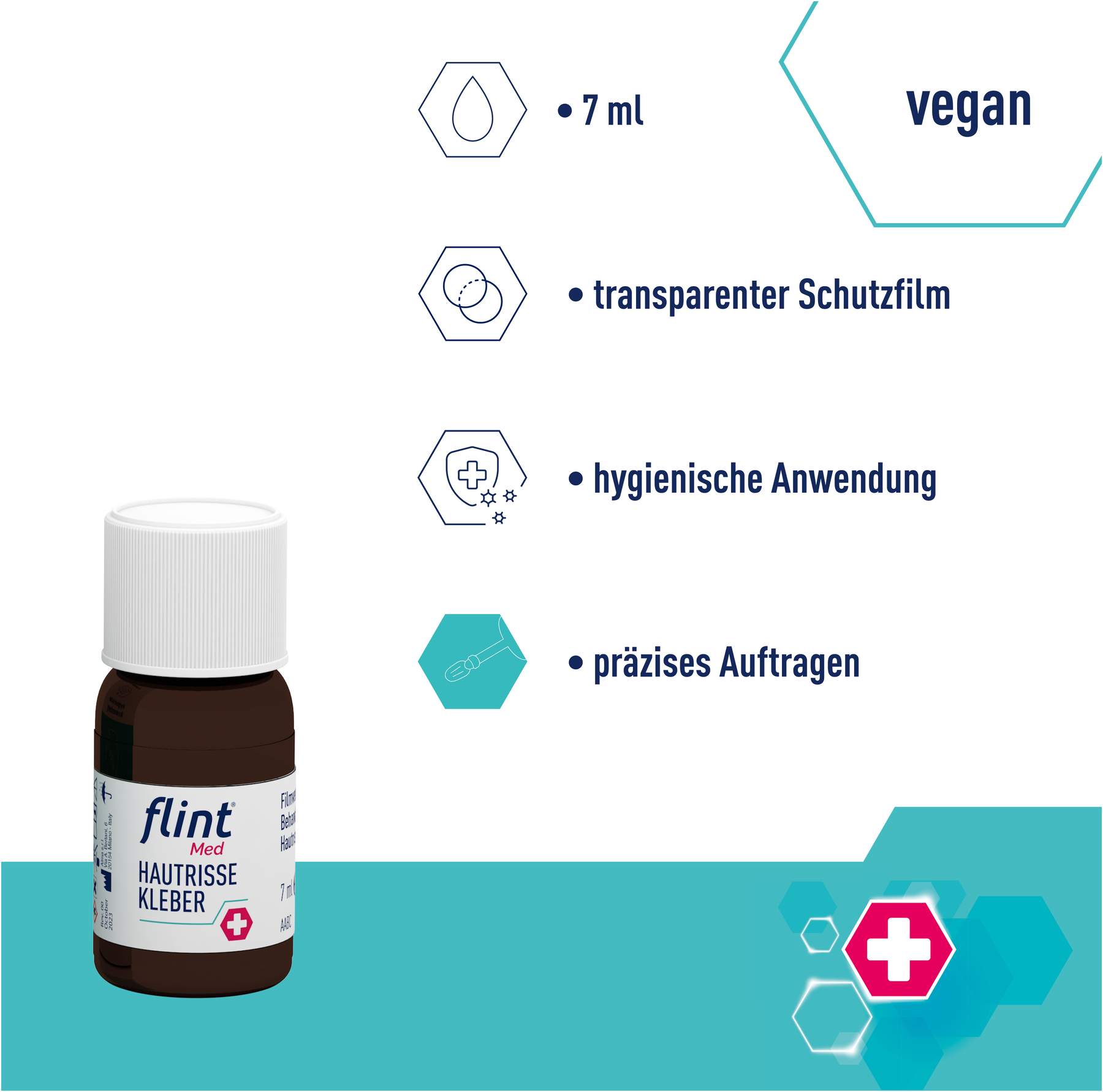 Flint Med Hautrisse Kleber 7 ml
