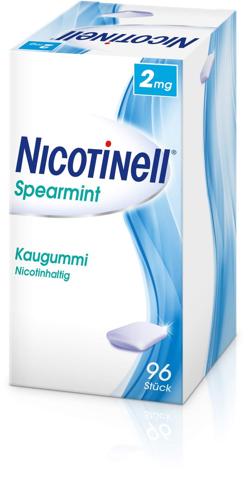 Nicotinell Kaugummi 2 mg Spearmint 96 Stück