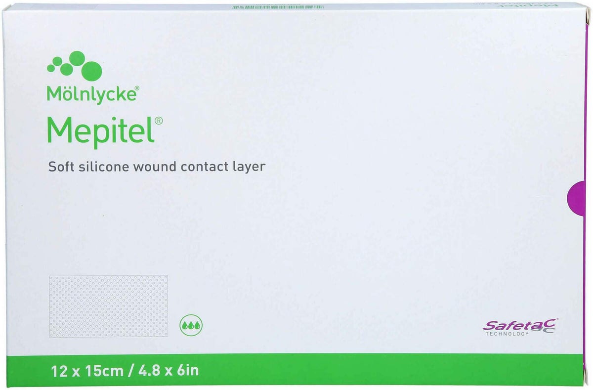 Mepitel Silikon Netzverband 12x15 cm Steril