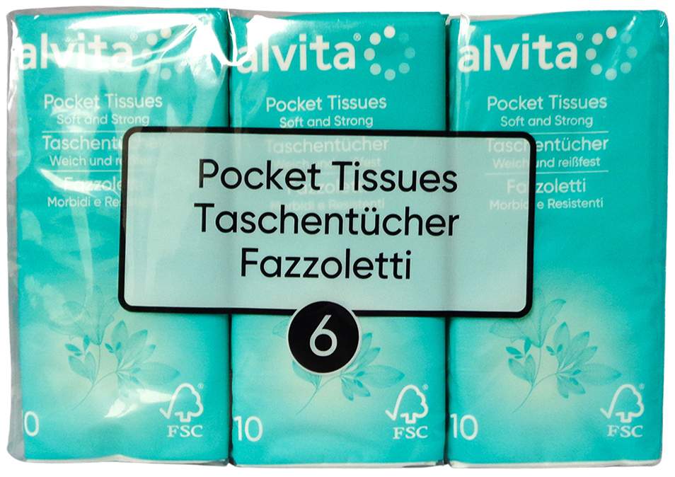 Alvita Taschentücher