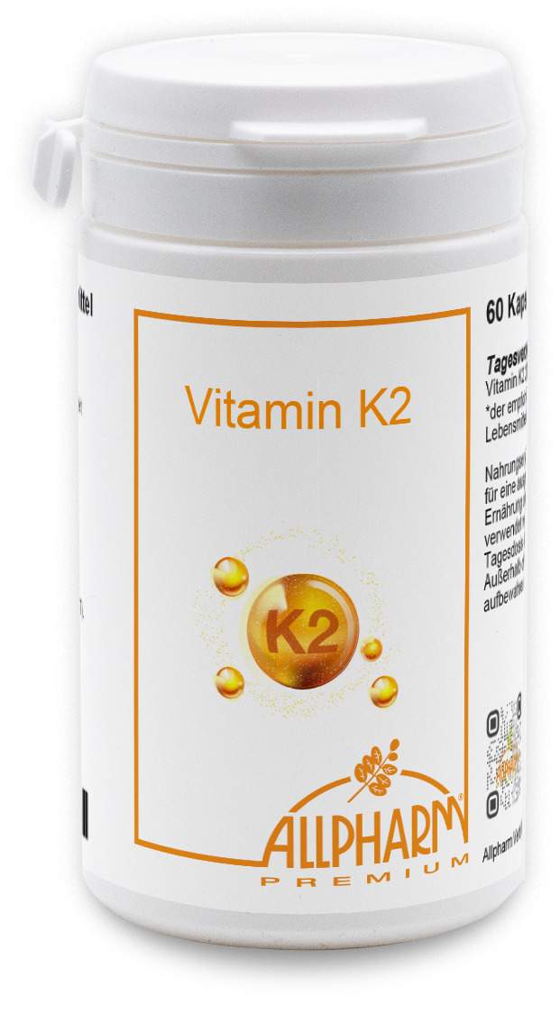Vitamin K2 Mk7 Allpharm Premium 100 Myg Kapseln 60 Stück