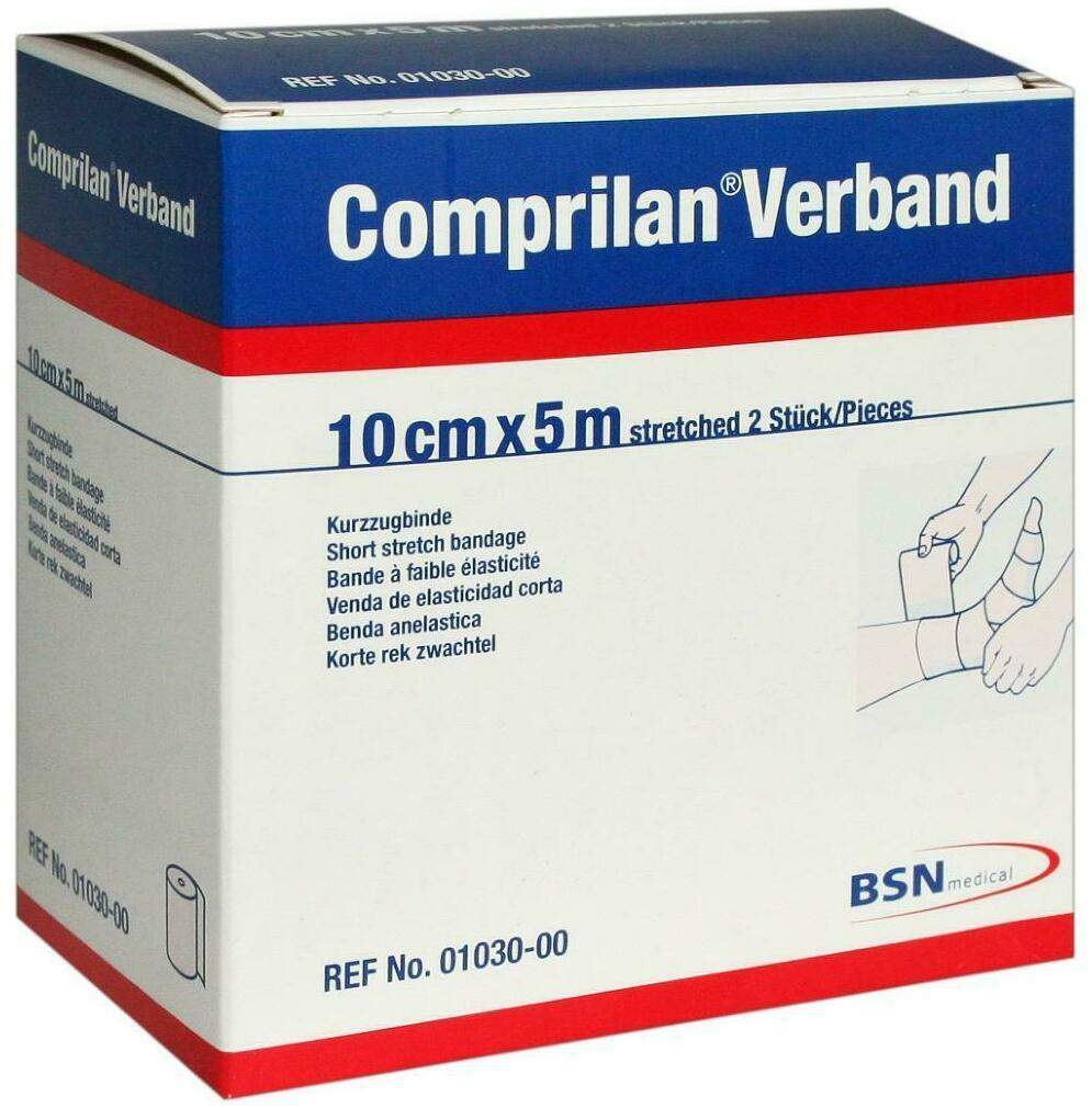 Comprilan Verband Gedehnt 5mx10cm 1030