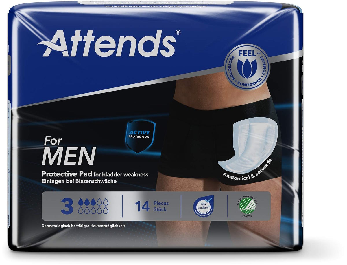 Attends For Men 3 Protective Pad