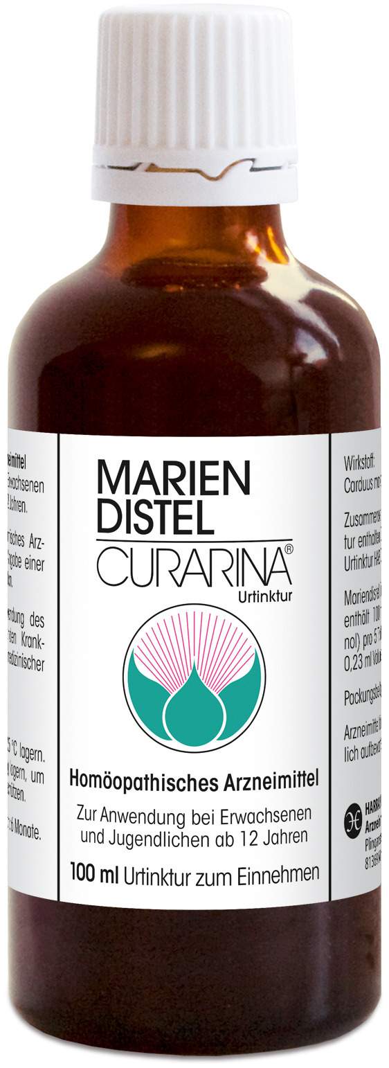 Mariendistel Curarina Urtinktur 100 ml Tropfen