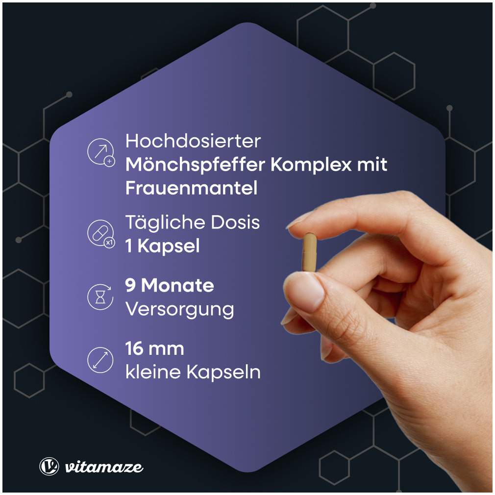 Mönchspfeffer Complex Frauenmantel 270 Kapseln