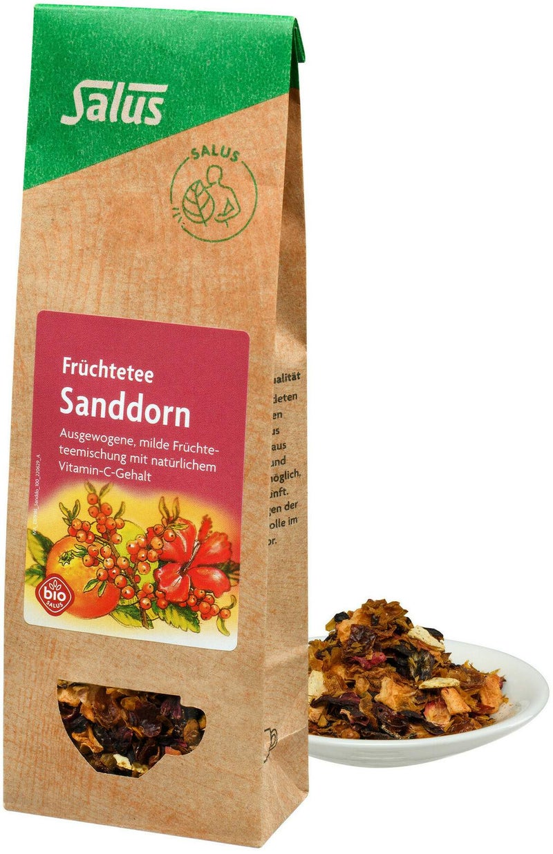 Sanddorn Früchtetee Bio Salus 100 G Tee