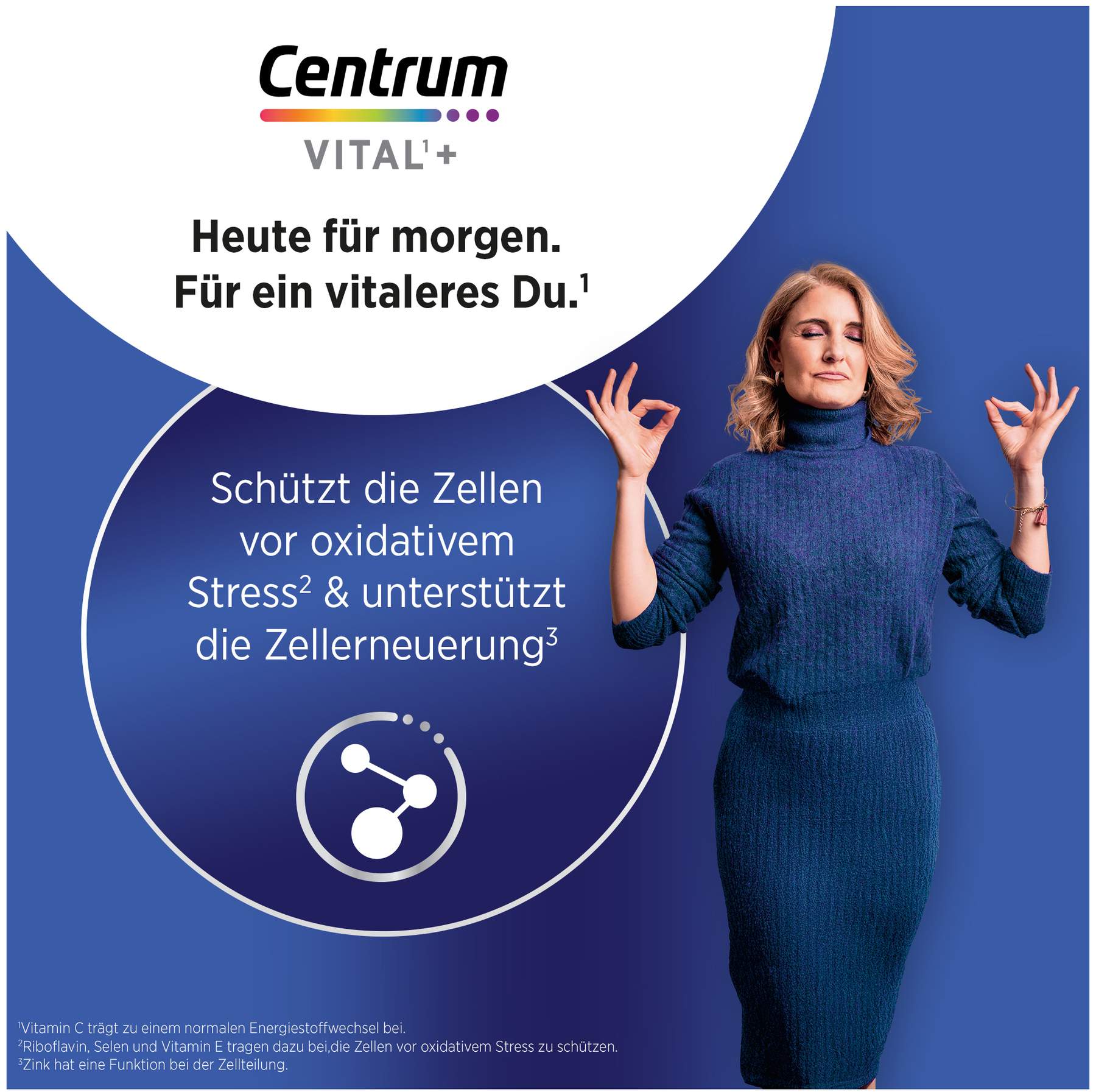 Centrum Vital + Antiox Zellschutz 30 Kapseln