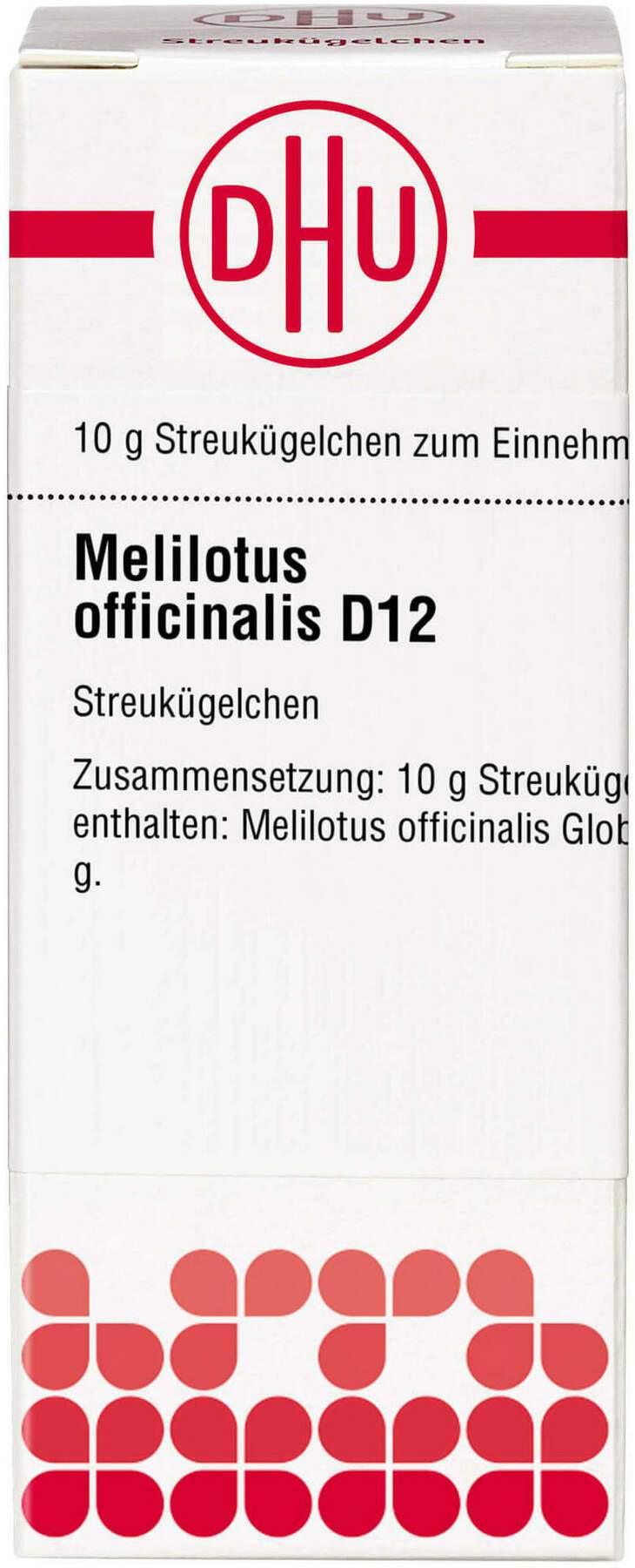 Dhu Melilotus Officinalis D12 Globuli 10 G