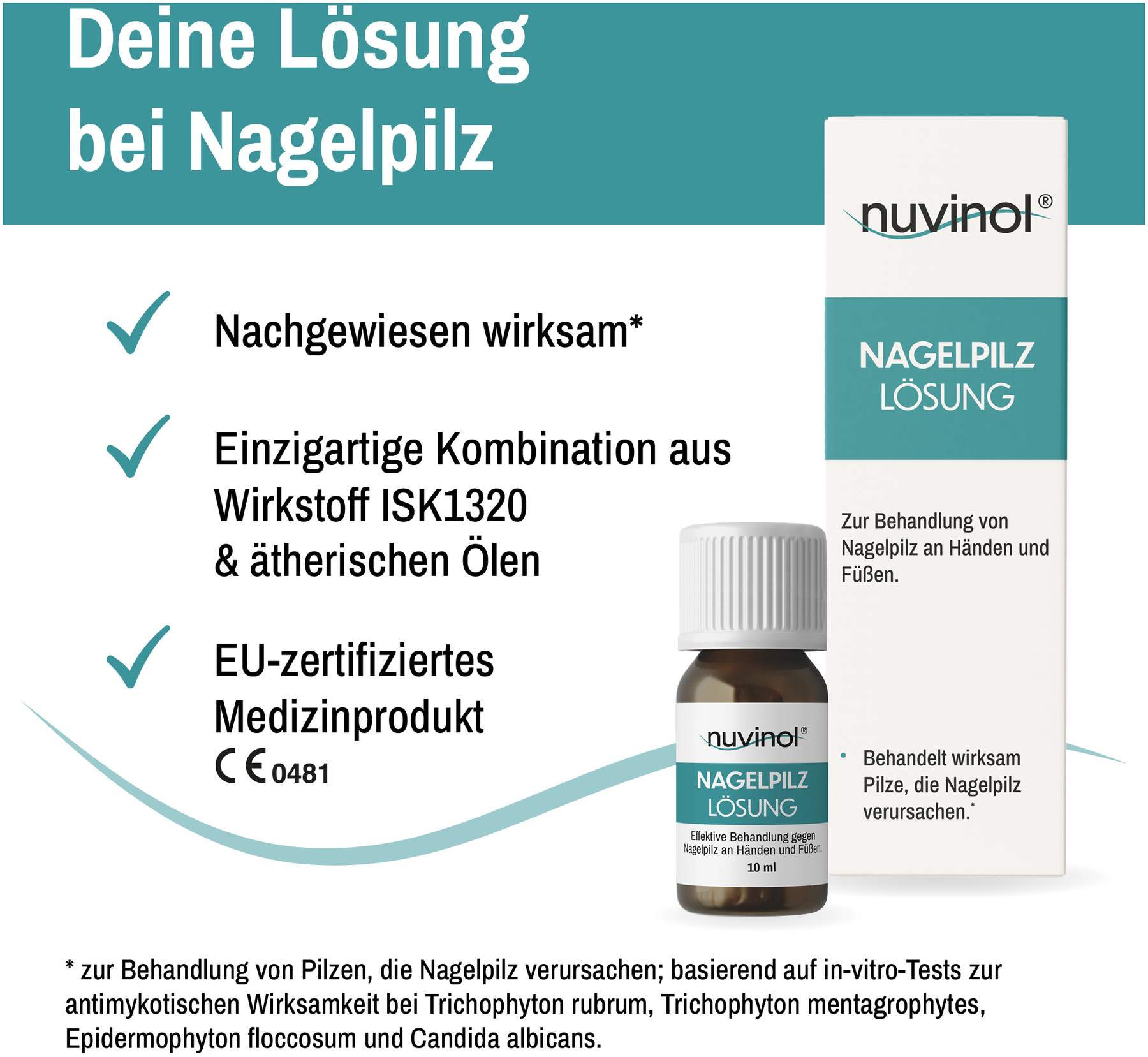 Nuvinol Nagelpilz Lösung 10 ml