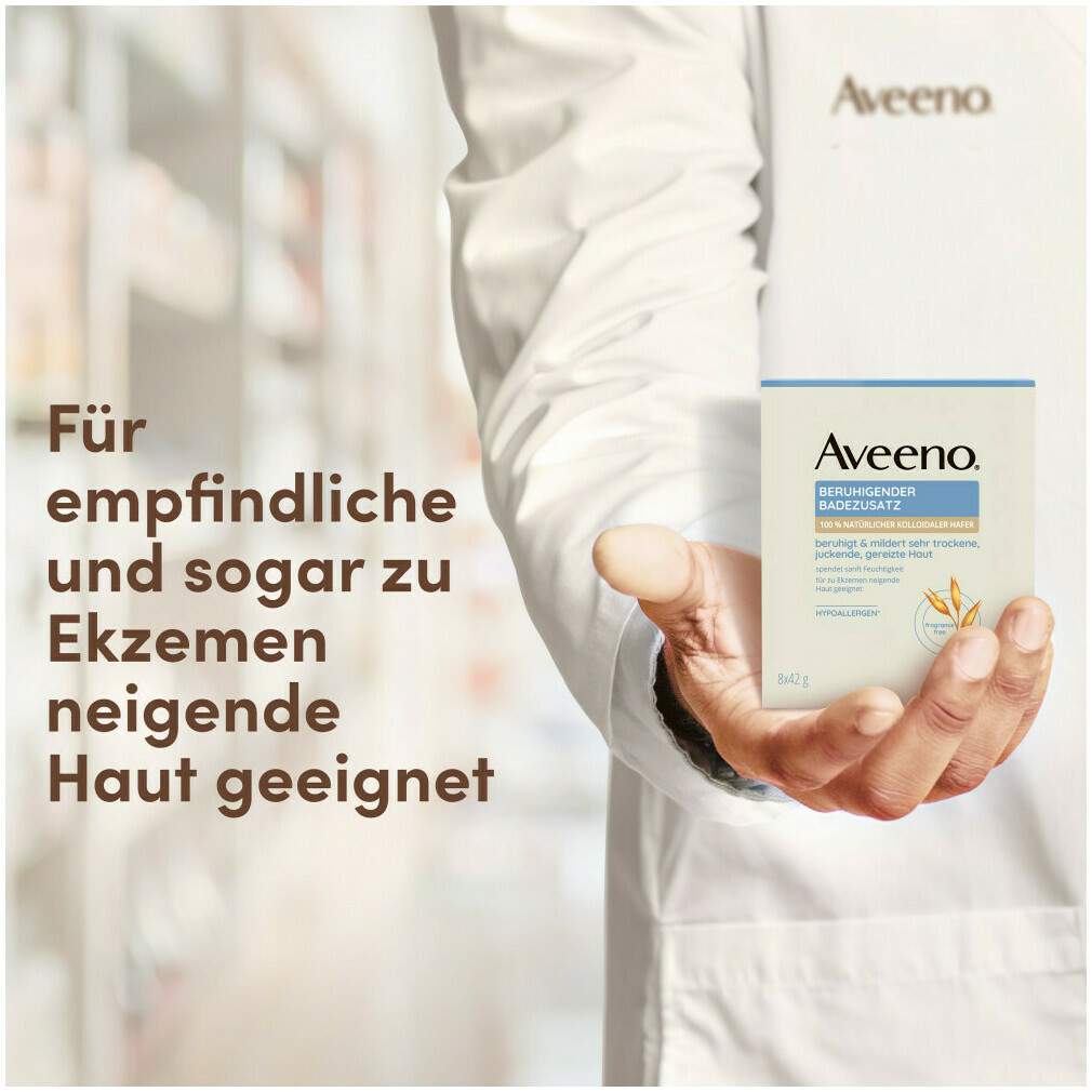 Aveeno Beruhigender Badezusatz 8 x 42 g