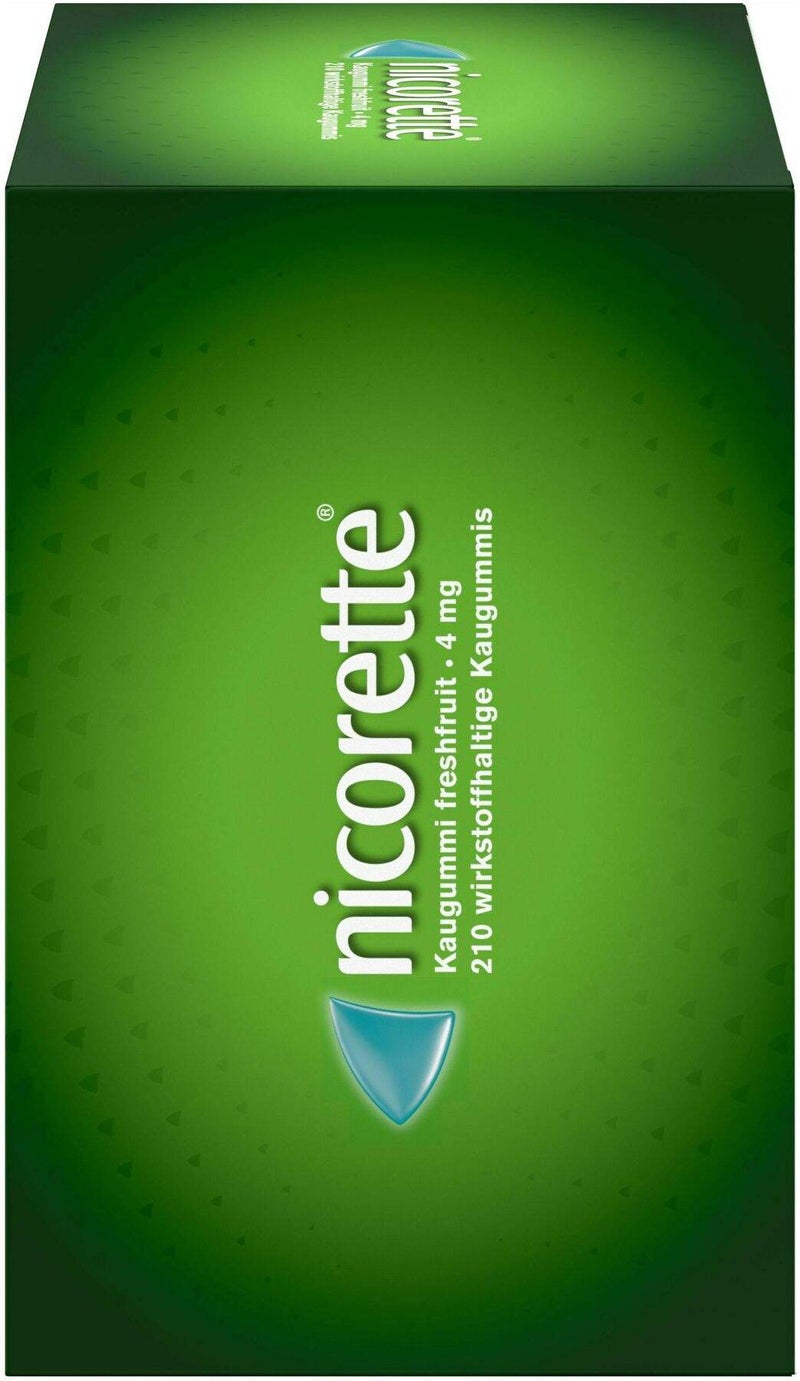 Nicorette 4 mg freshfruit Kaugummi 210 Stück