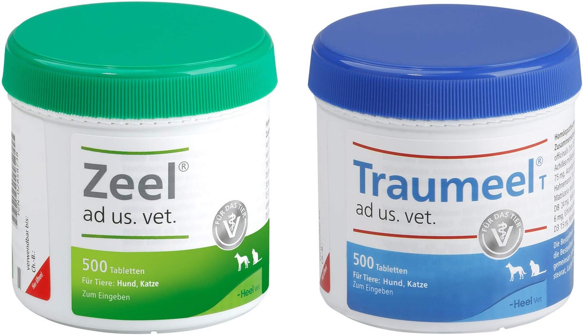Zeel ad us. vet. 500 Tabletten + Traumeel T Vet. 500 Tabletten