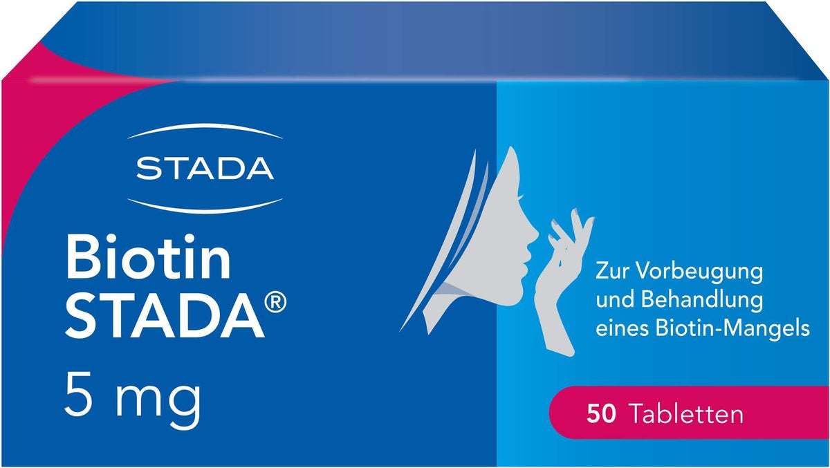 Biotin Stada 5 mg 50 Tabletten
