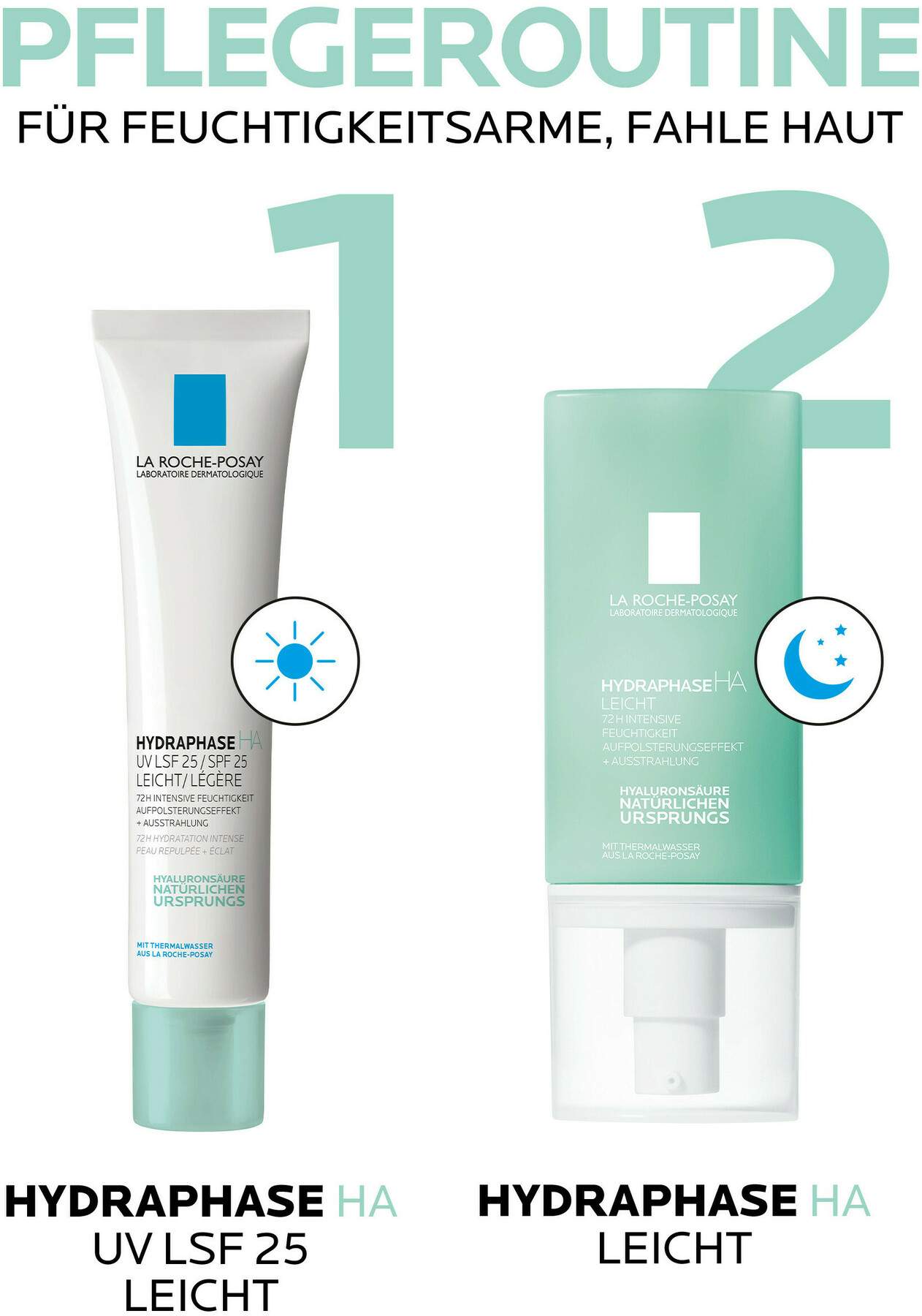La Roche Posay Hydraphase HA UV Leichte Tagescreme LSF 25 40 ml