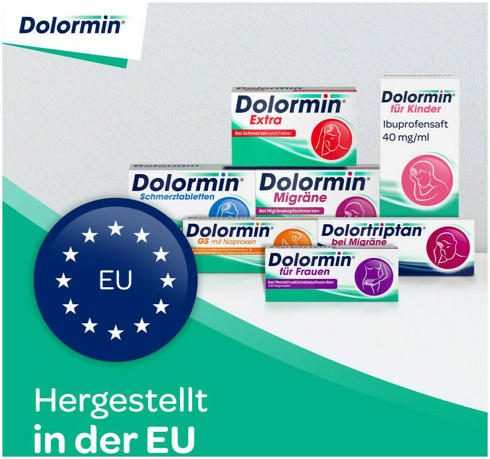 Dolormin Schmerztabletten 20 Filmtabletten