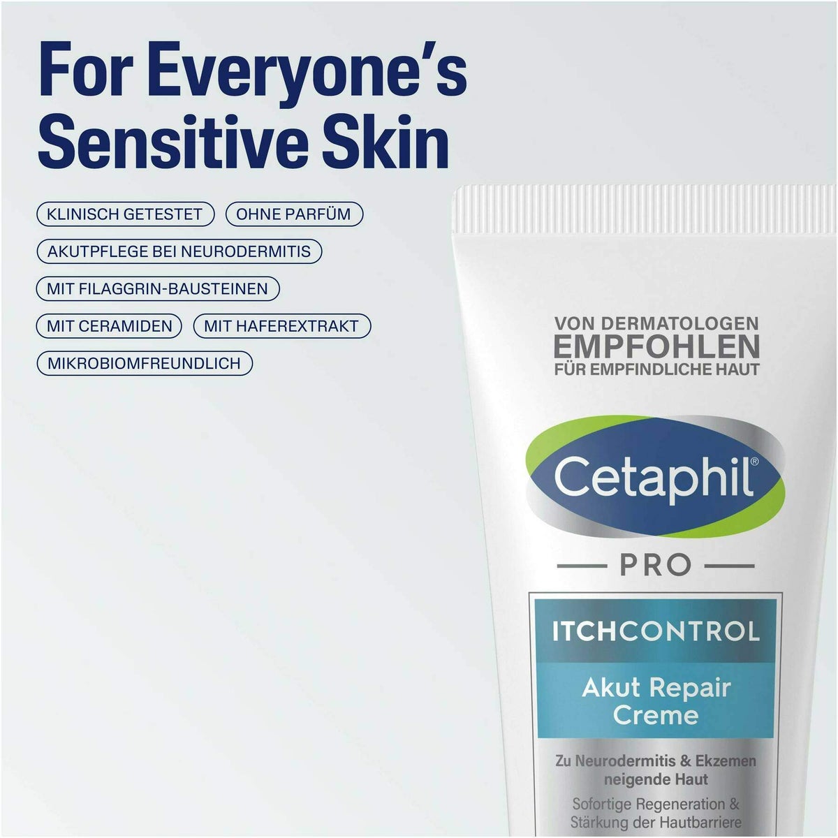Cetaphil Pro Itch Control Akut Repair Creme 227 g
