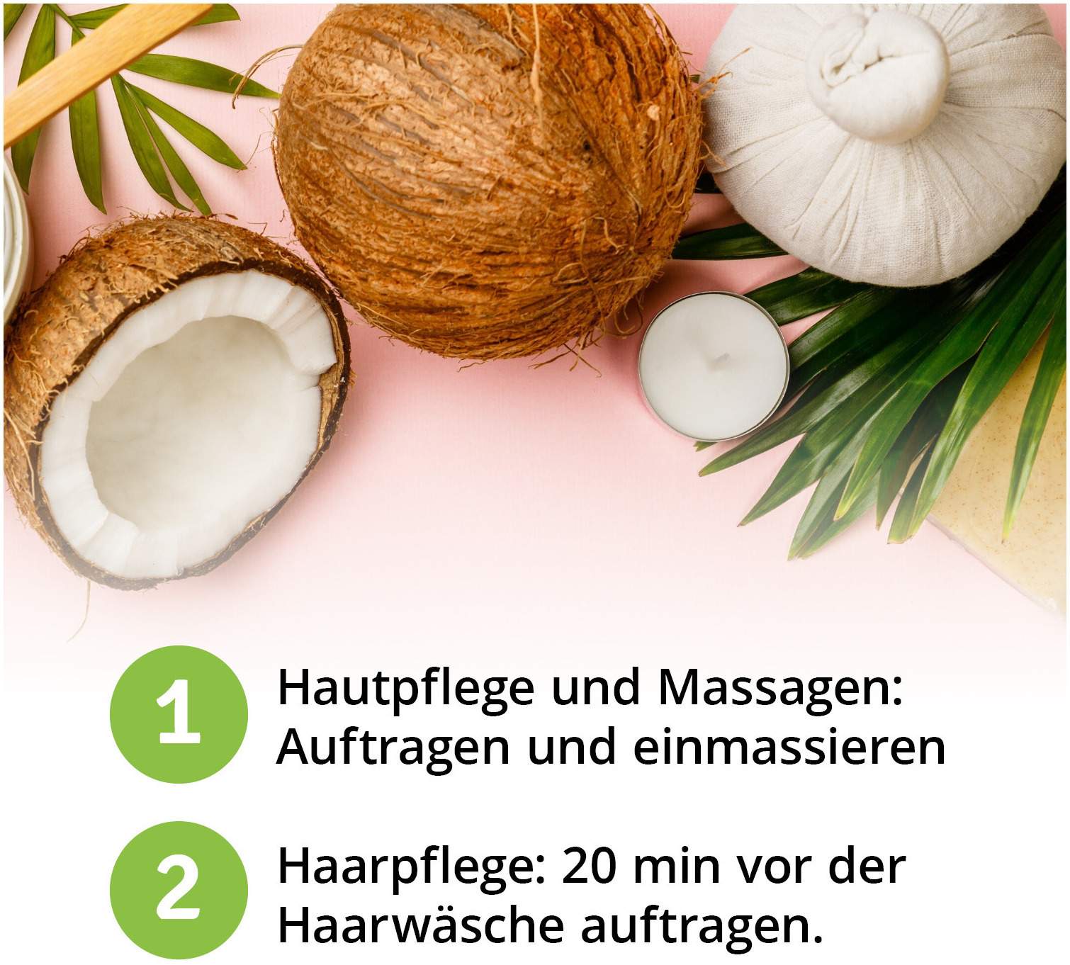 Kokosöl Flüssig Pur & Natürlich 250 ml