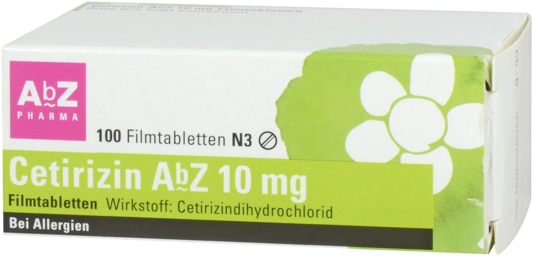 Cetirizin Abz 10 mg 100 Filmtabletten