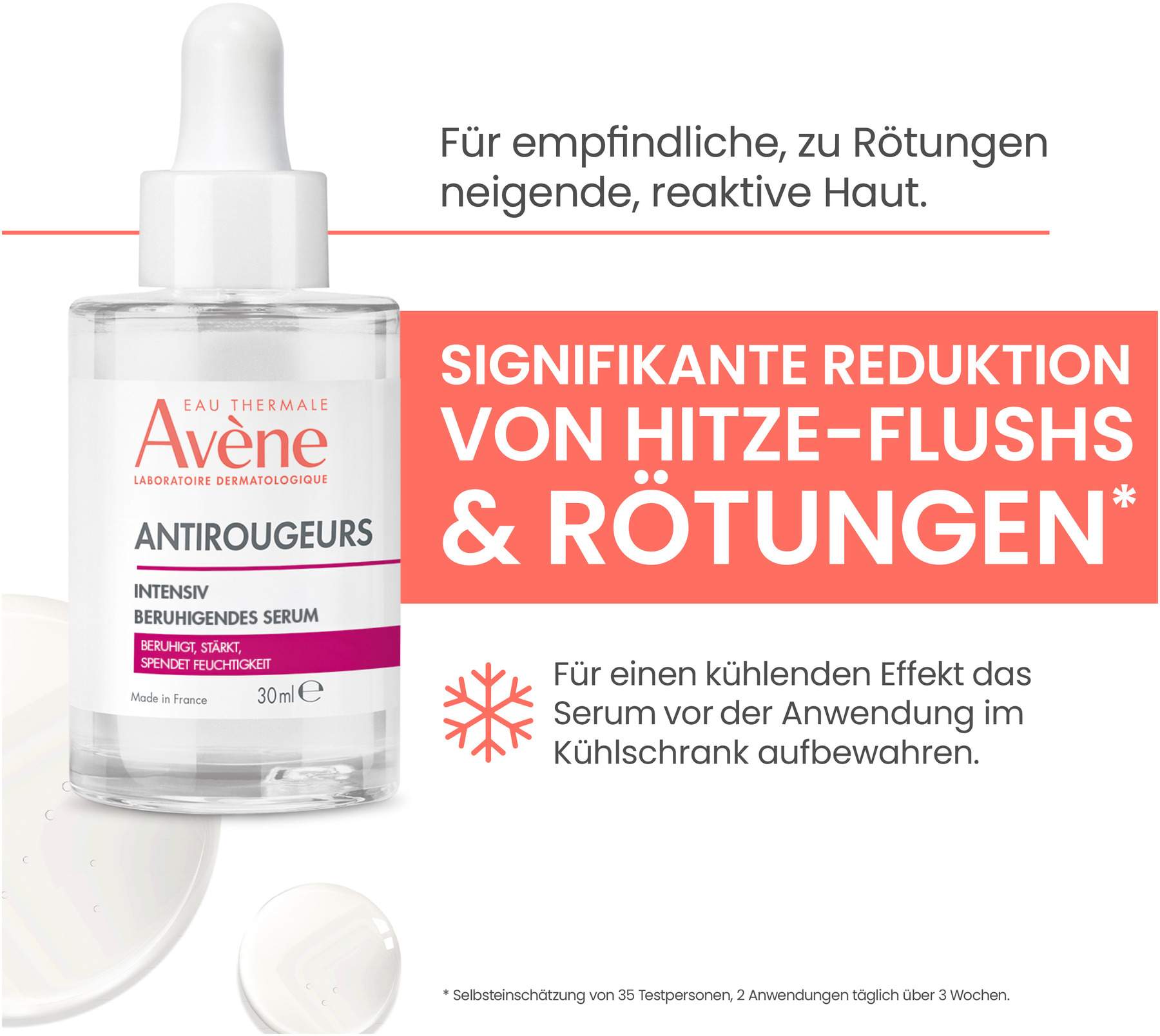 Avene Antirougeurs Intensiv beruhigendes Serum 30 ml