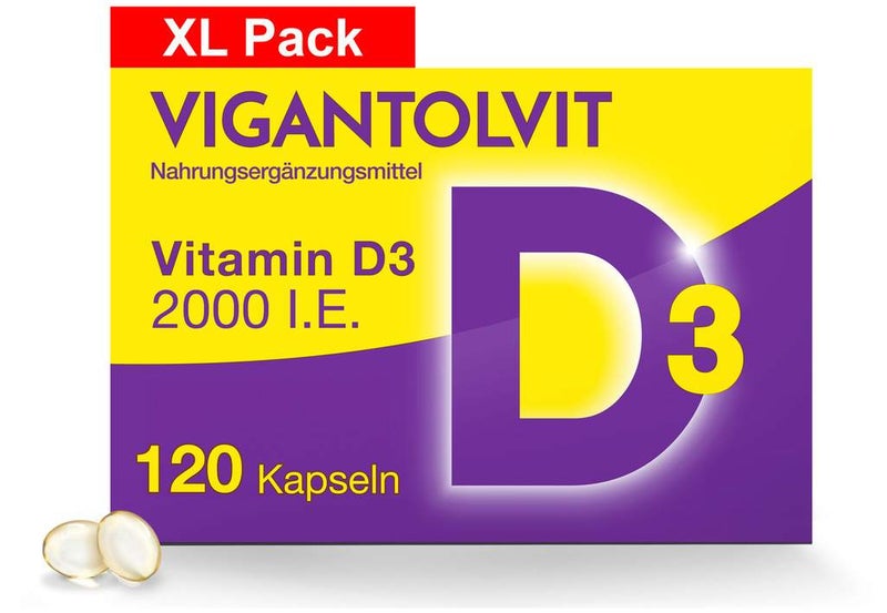 Vigantolvit 2000 I.E. Vitamin D3 120 Weichkapseln
