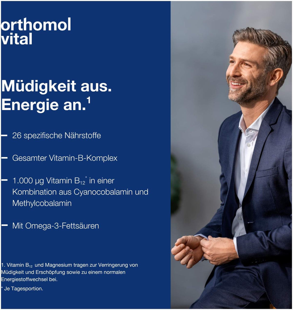 Orthomol Vital Tabletten-Kapseln 30 Tagesportionen 1 Kombipackung