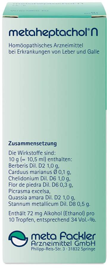 Metaheptachol N 50 ml Tropfen