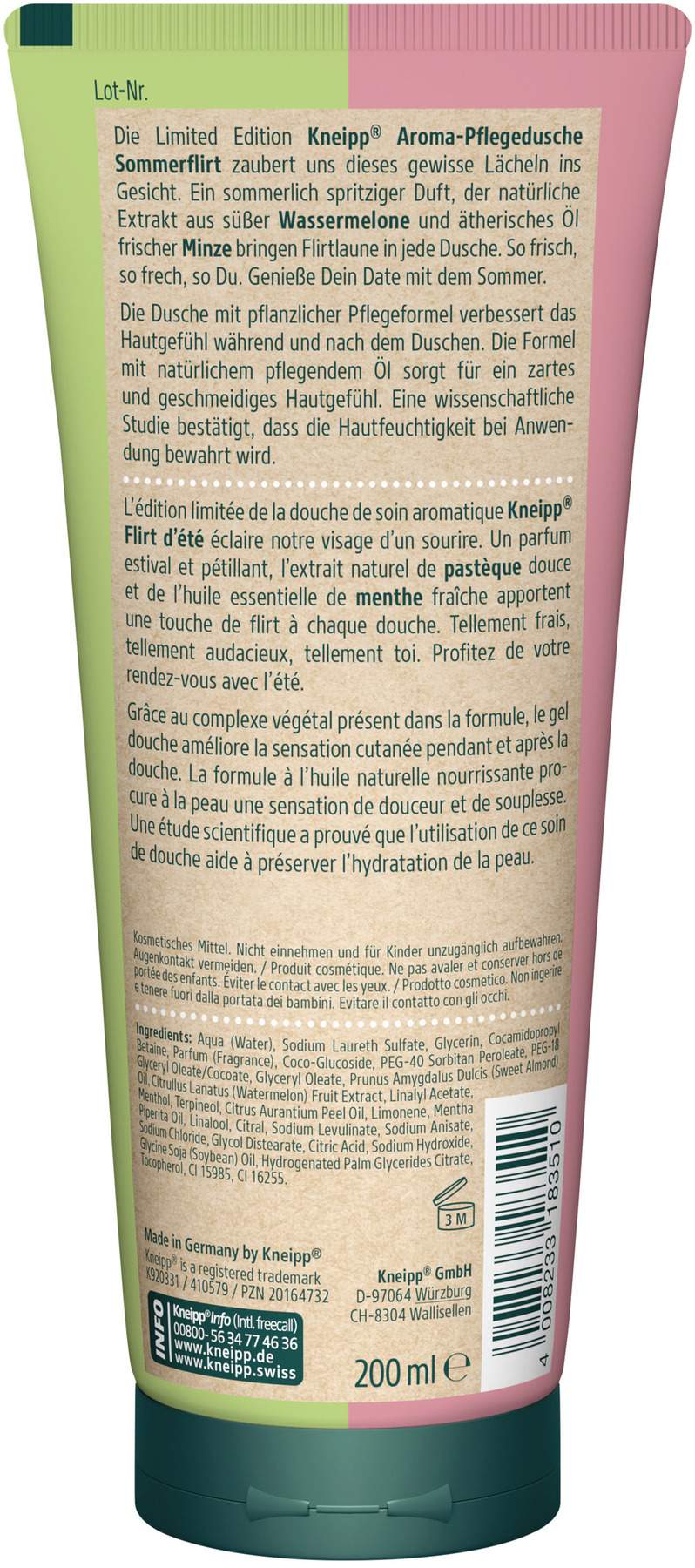 Kneipp Aroma-Pflegedusche Sommerflirt 200 ml