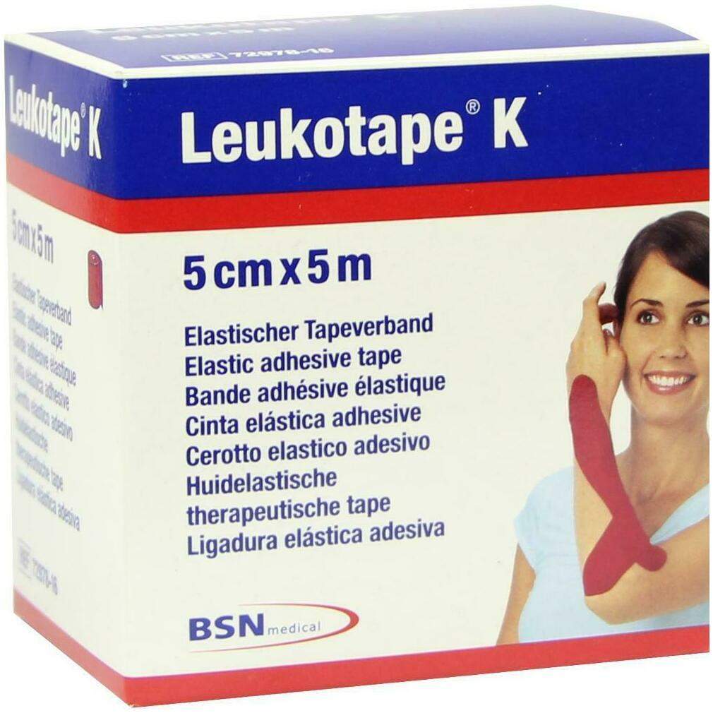 Leukotape K 5cm Rot