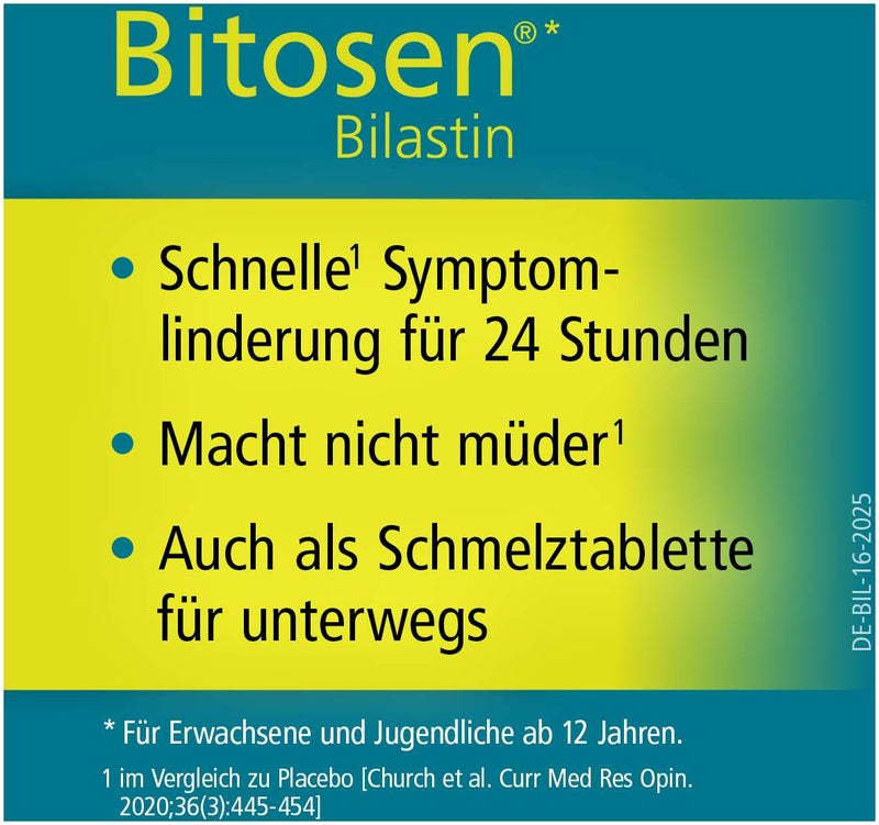 Bitosen 20 mg 30 Schmelztabletten