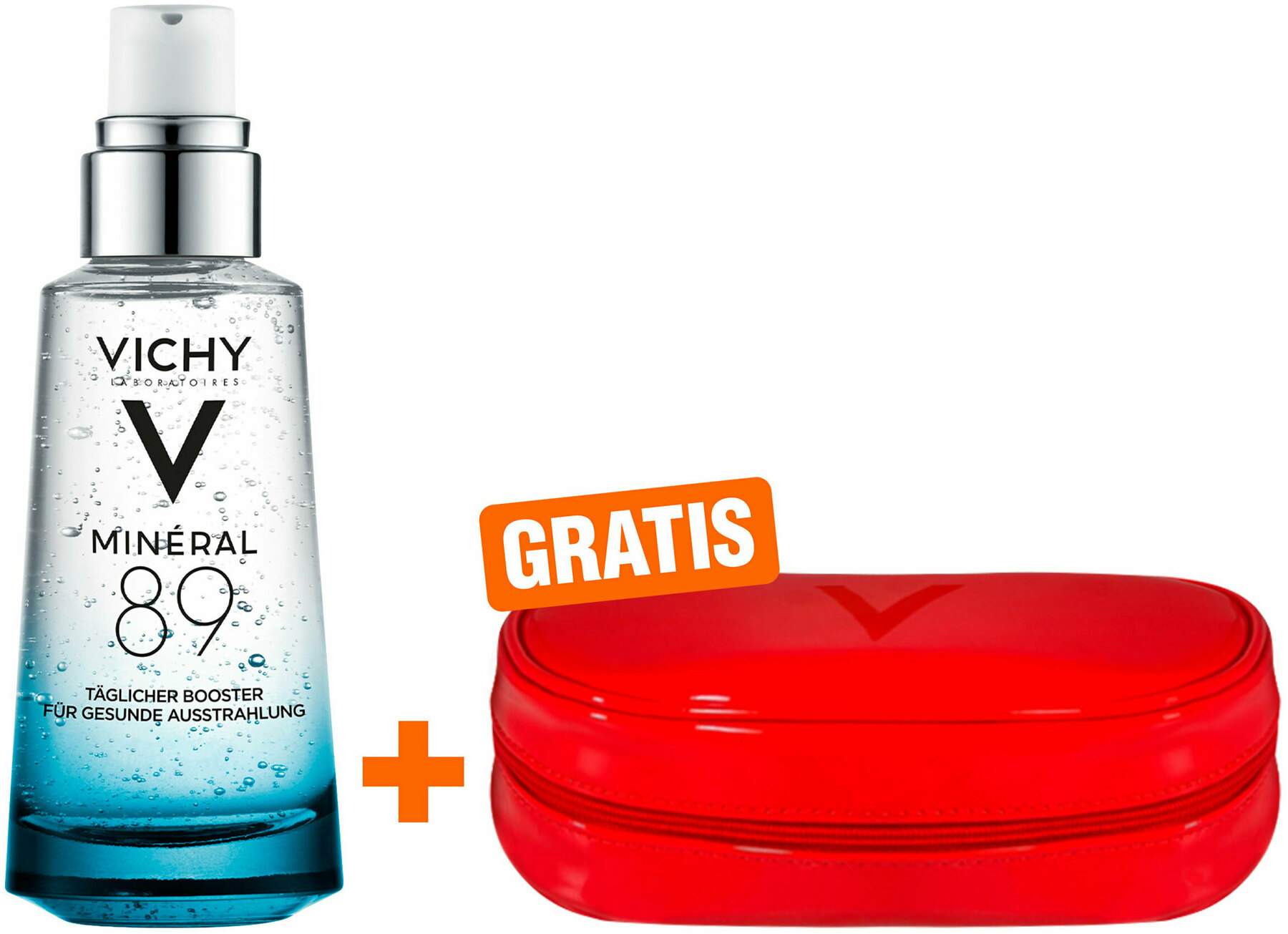 Vichy Mineral 89 Elixier 50 ml + gratis Kosmetiktasche 1 Stück