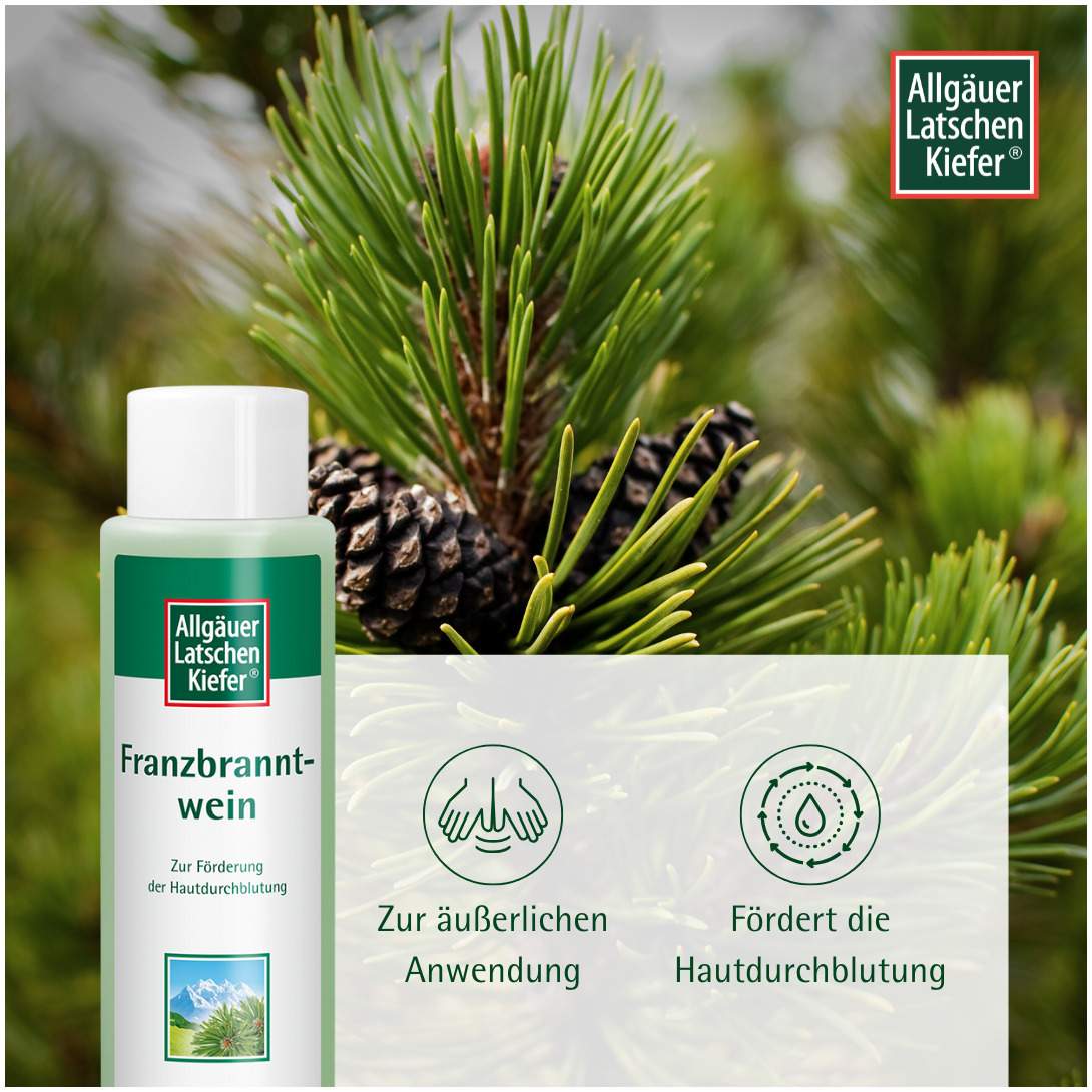 Allgäuer Latschenkiefer Franzbranntwein 500 ml Lösung
