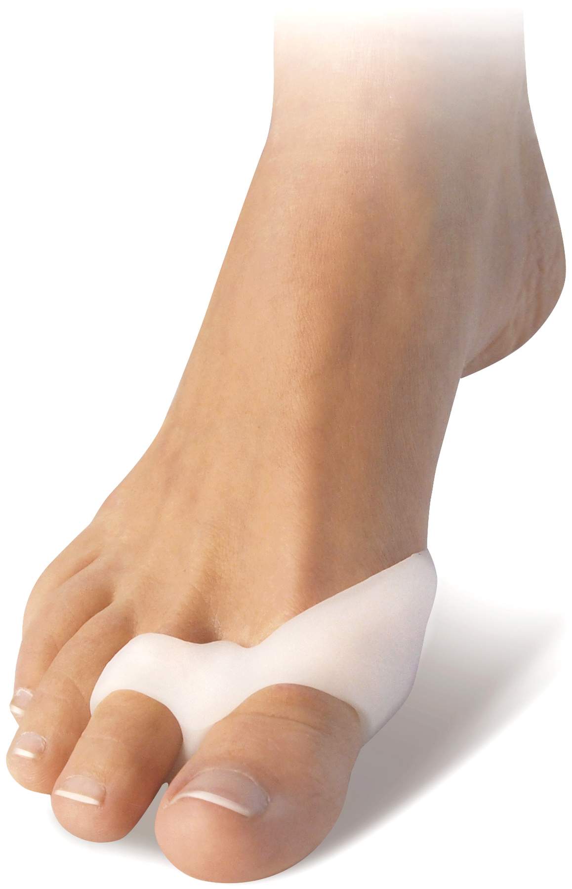 Hallux Gel-Duo-Ring mit Seiten-Polster, 2er Set