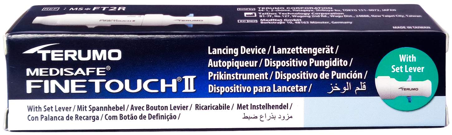 Terumo Medisafe Finetouch 2 Lanzettengerät