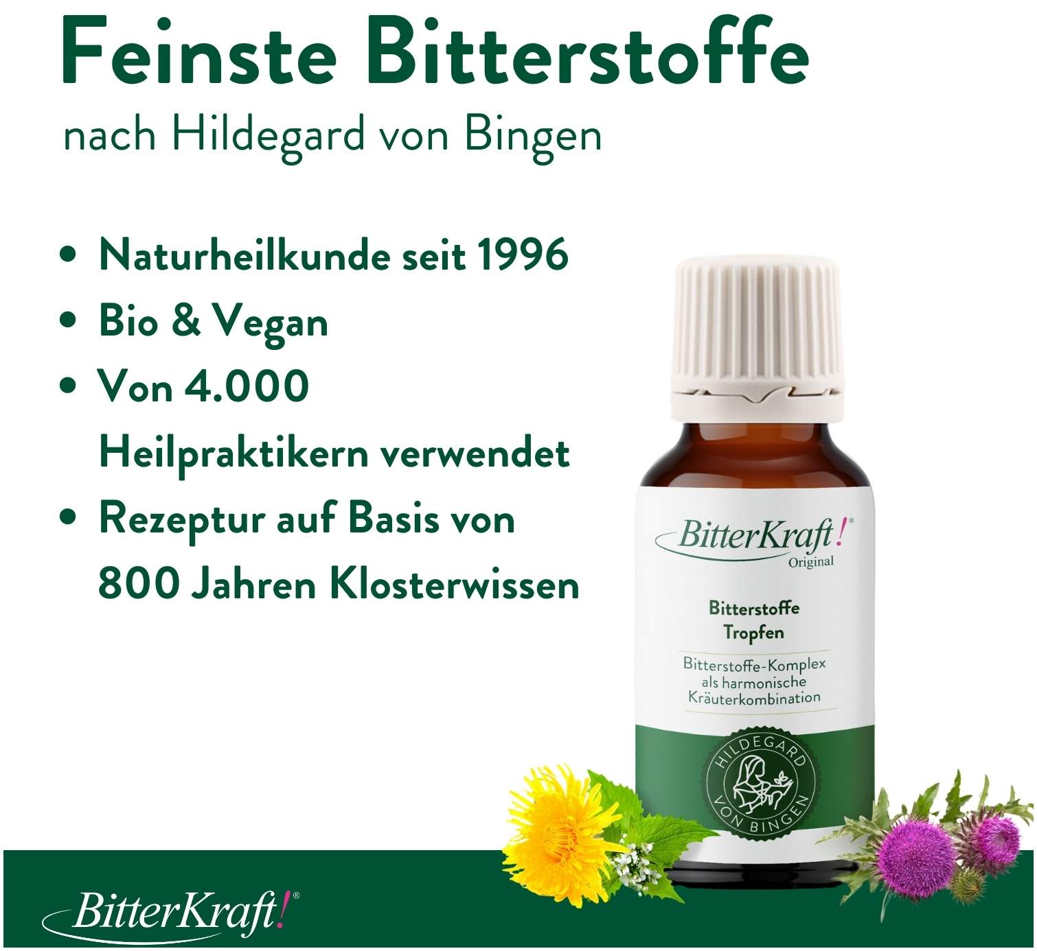 Bitterkraft Original Bitterstoffe Tropfen 20 ml