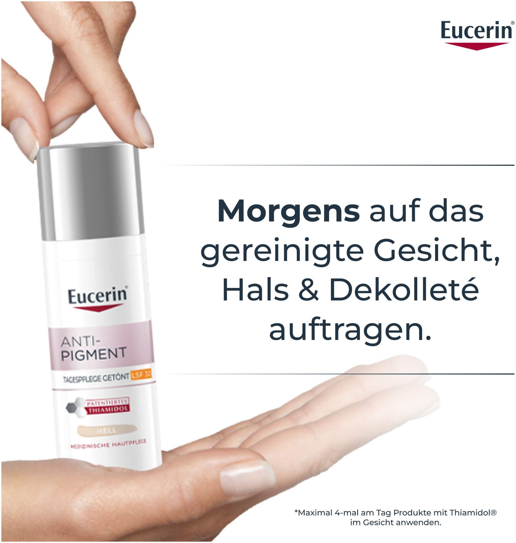 Eucerin Anti-Pigment Tagespflege Getönt hell 50 ml Creme