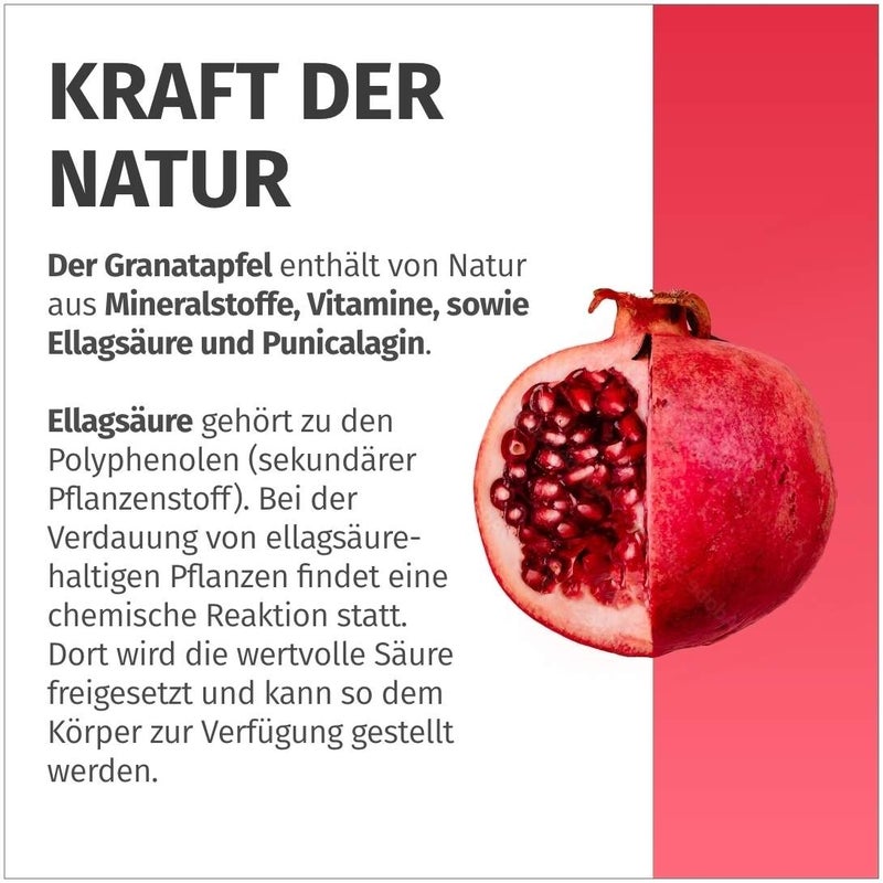Green Naturals Granatapfel+40% Ellagsäure 180 Kapseln