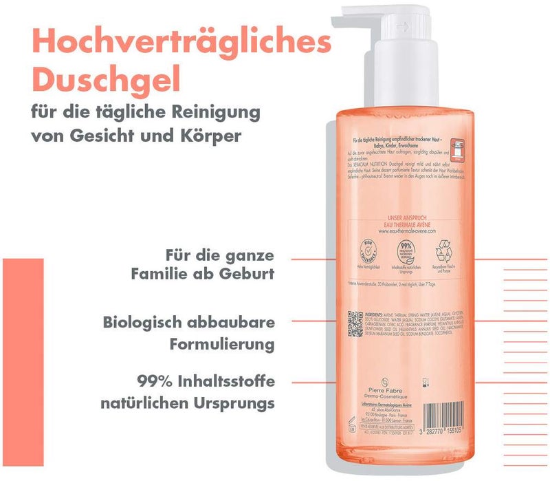 Avene XeraCalm Nutrition Duschgel 500 ml