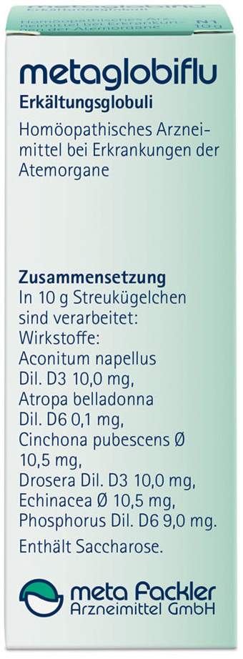 Metaglobiflu Erkältungsglobuli 10 G