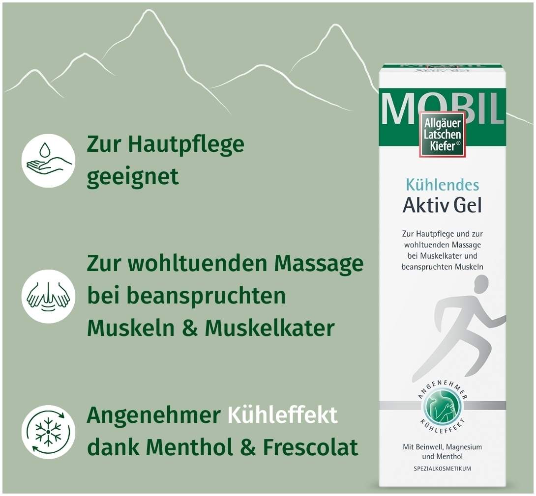 Allgäuer Latschenkiefer Kühlendes Aktiv Gel 200 ml