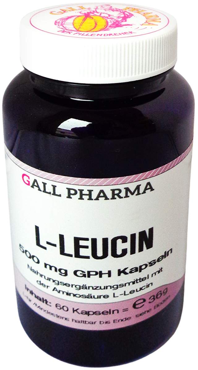 L-Leucin 500 mg 60 Kapseln