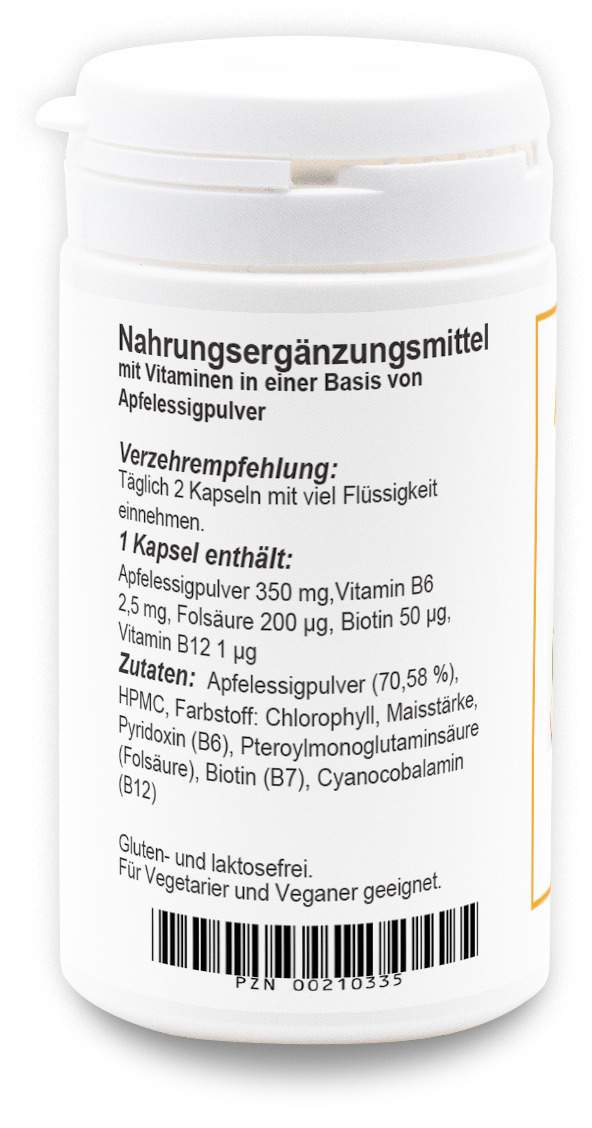 Apfelessig Kapseln 60 Kapseln