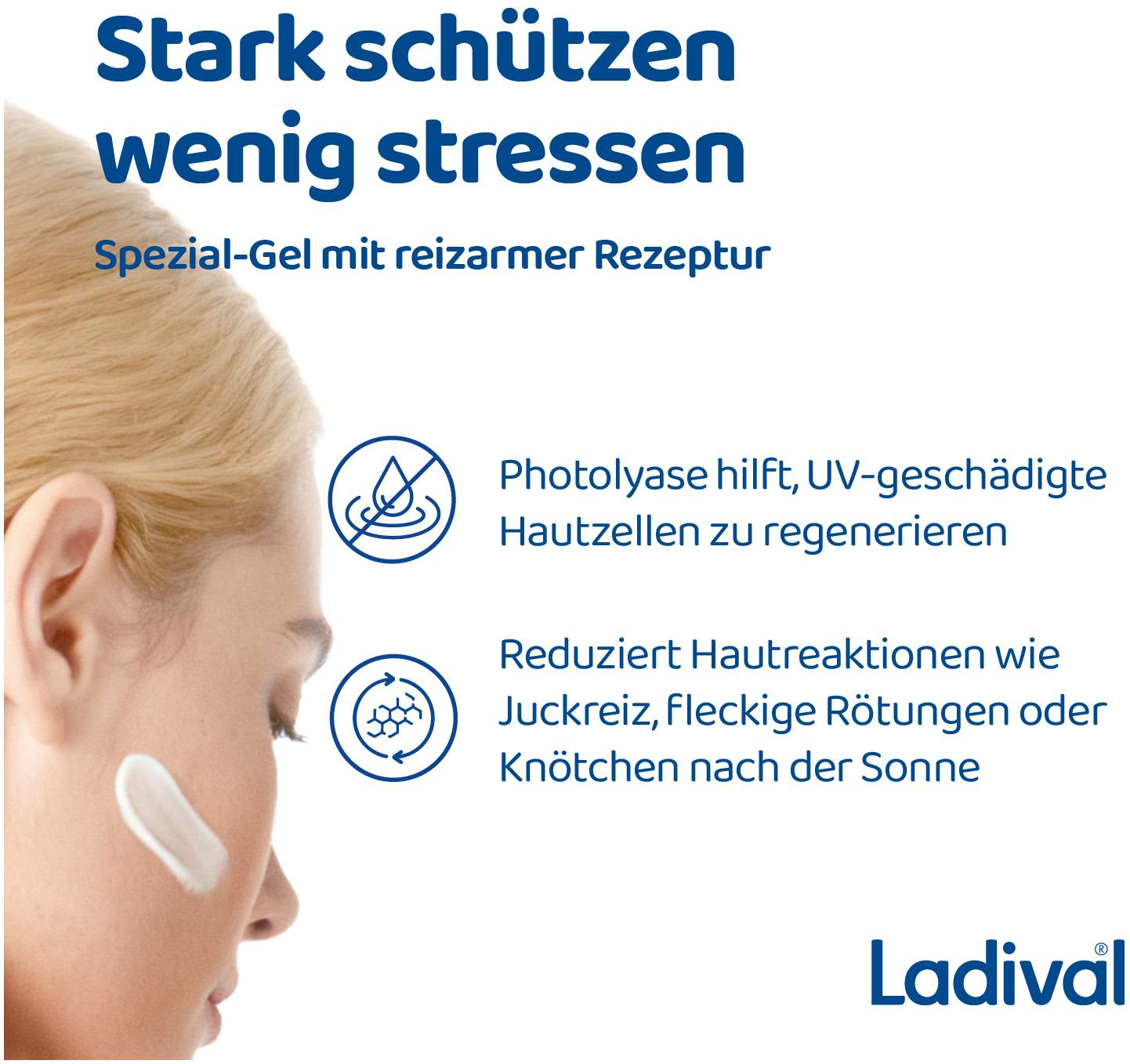 Ladival allergische Haut Sonnenschutz-Gel Gesicht LSF 30 50 ml
