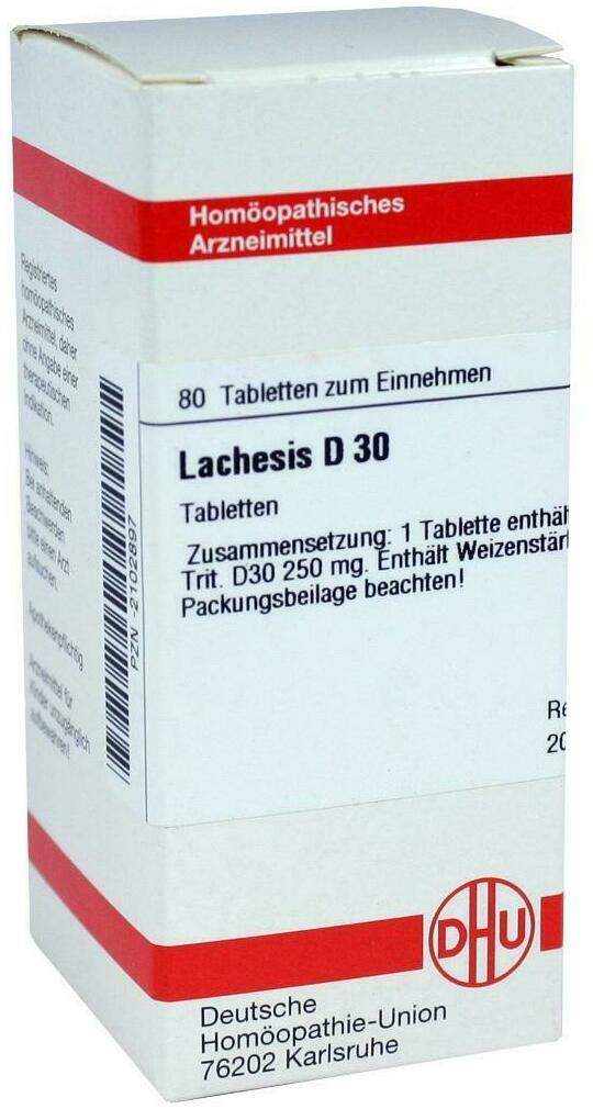 Dhu Lachesis D30 80 Tabletten