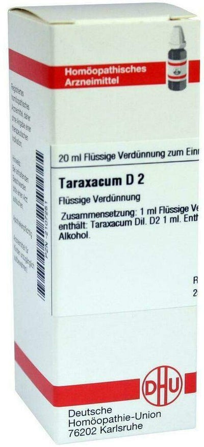 Dhu Taraxacum D2 20 ml Dilution