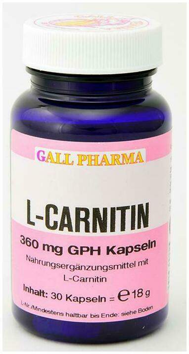L Carnitin 360 mg 100 Kapseln