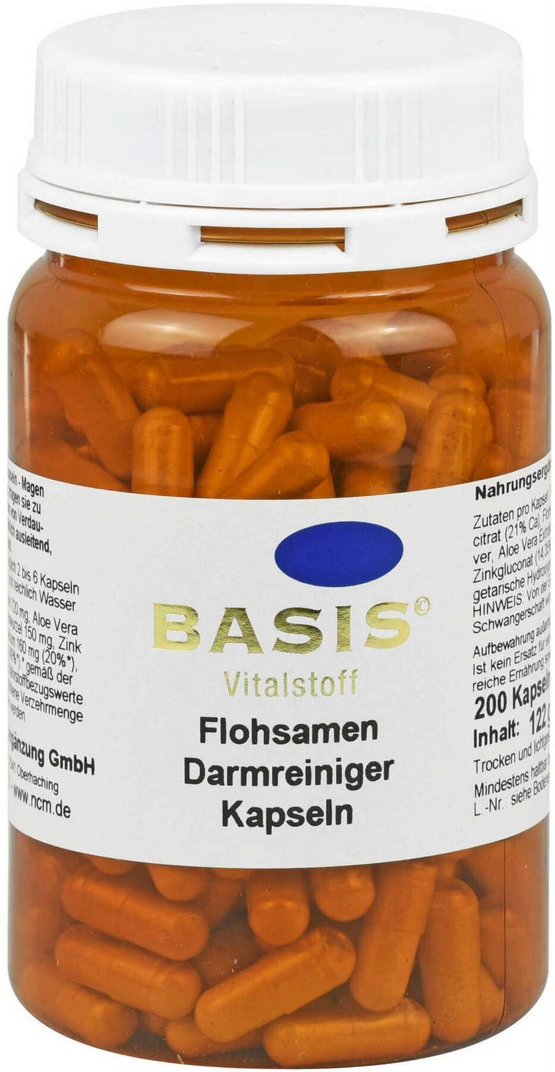 Flohsamen 200 Kapseln