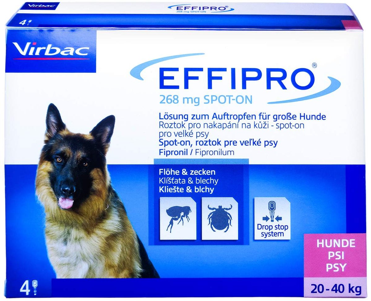 Effipro 268 mg Für Große Hunde 4 Stück