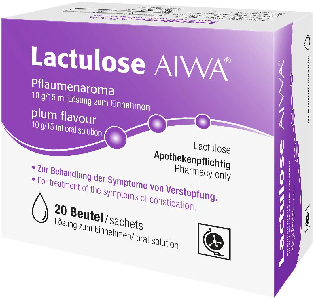 Lactulose Aiwa Pflaumenaroma 10 G Je 15 ml 20 X 15 ml