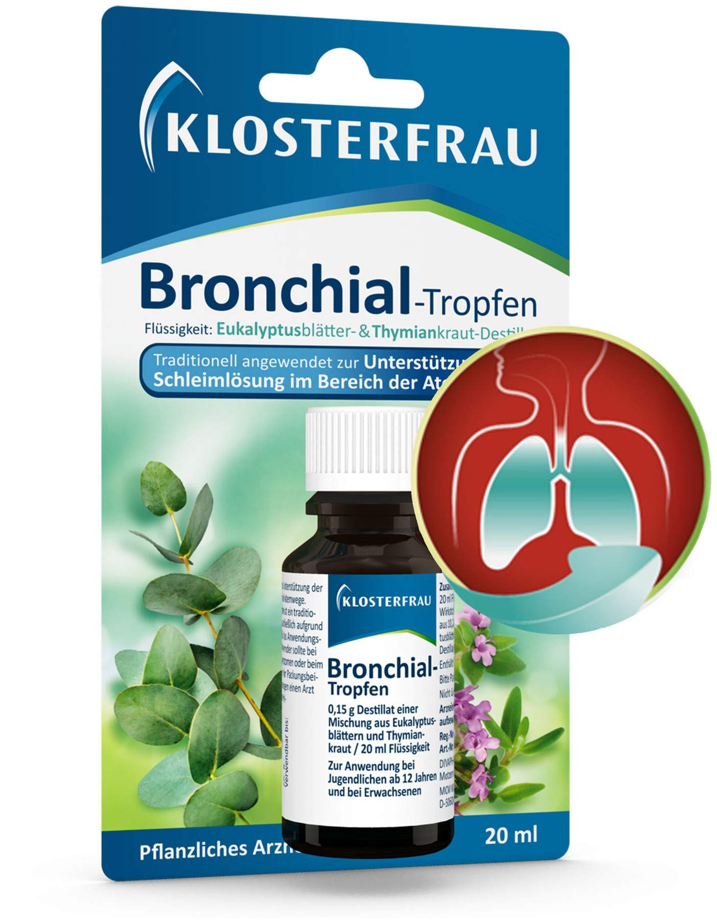 Klosterfrau Bronchialtropfen 20 ml