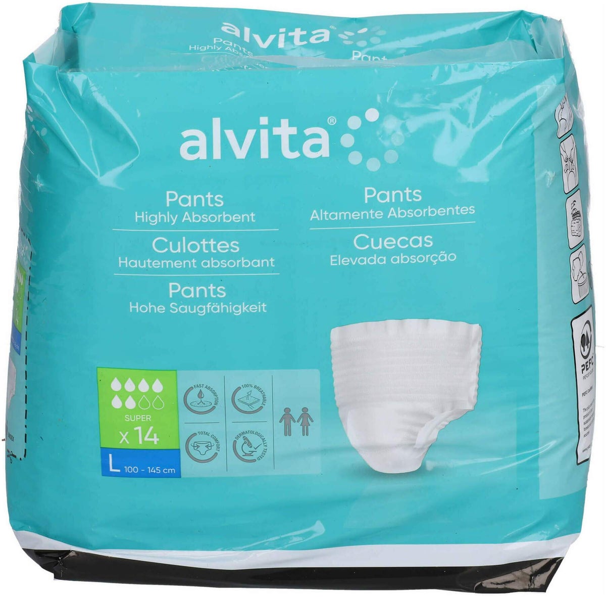 Alvita Inkontinenz Pants Super Large 14 Stück